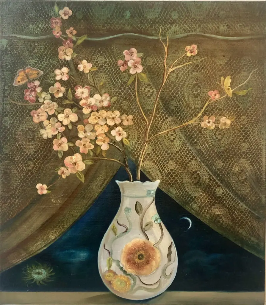 Blossoms with Midnight Sky